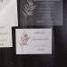 Frosted Acrylic Invitation Card Greeting Card Business Invitation 2020
